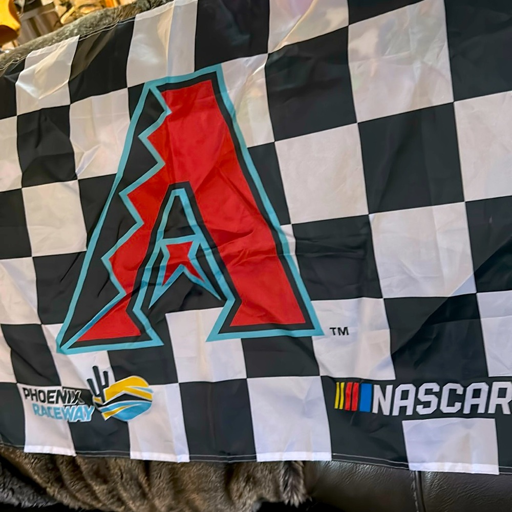 NWOT Phx Raceway/AZ D-backFlag